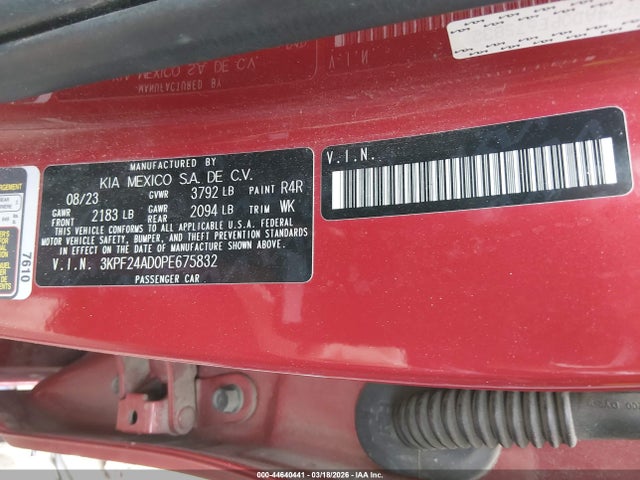 Kia Forte Lxs