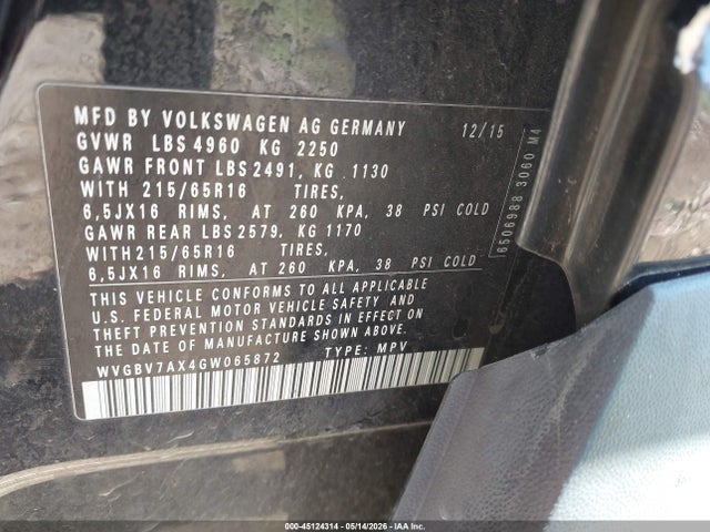 Volkswagen Tiguan S