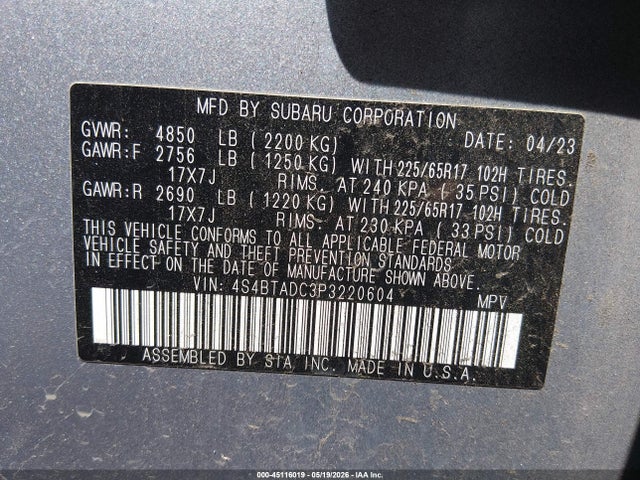 Subaru Outback Premium
