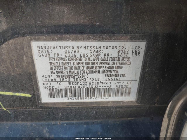 Nissan Sentra S Xtronic Cvt
