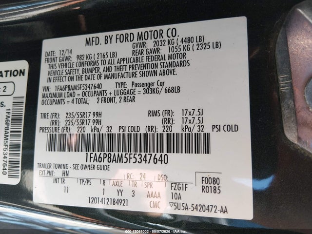 Ford Mustang V6