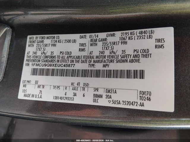 Ford Escape Se