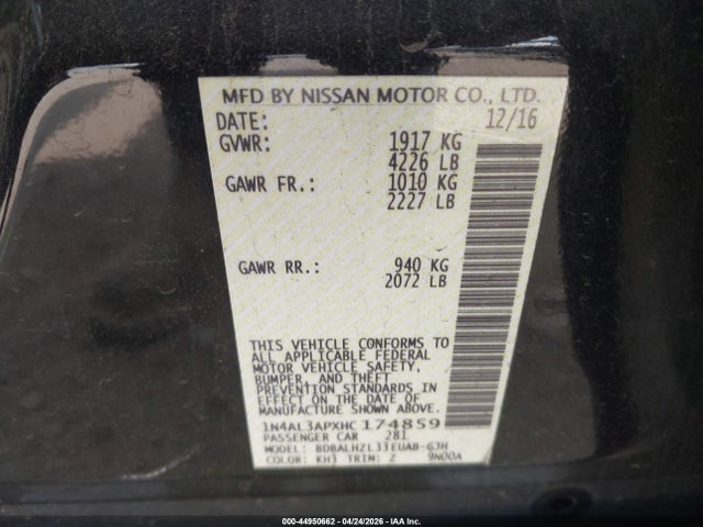 Nissan Altima 2.5 Sr