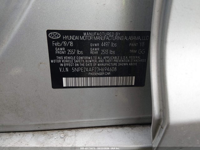 Hyundai SONATA Se