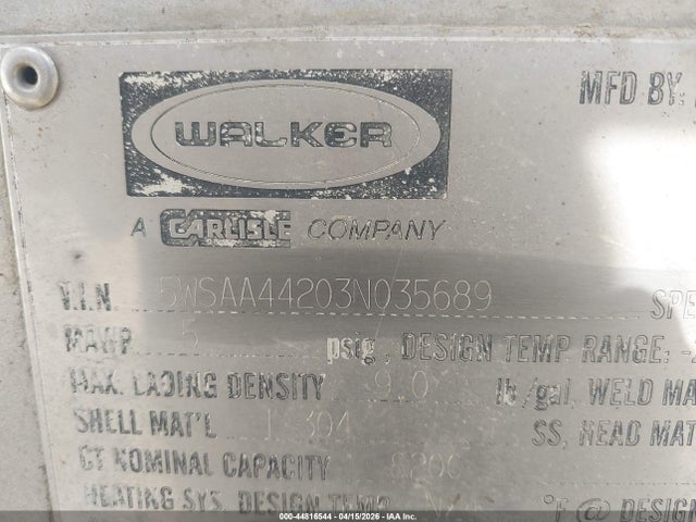 Walker Stainless Equip Co Other