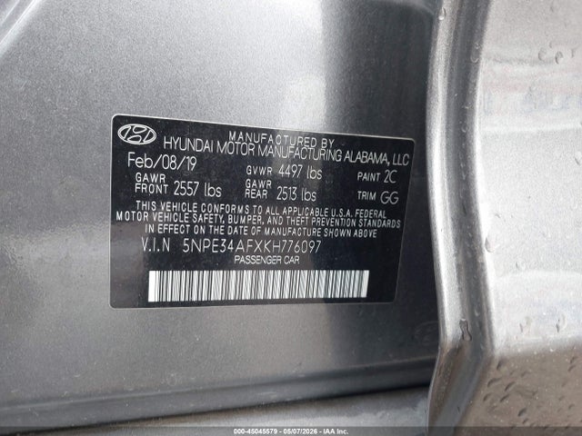 Hyundai SONATA Sel