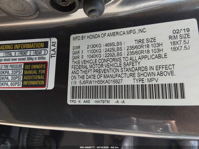 Honda CR-V Ex