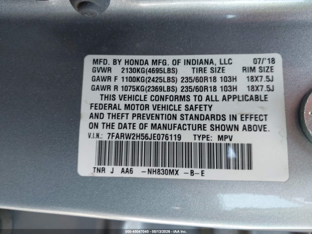 Honda CR-V Ex