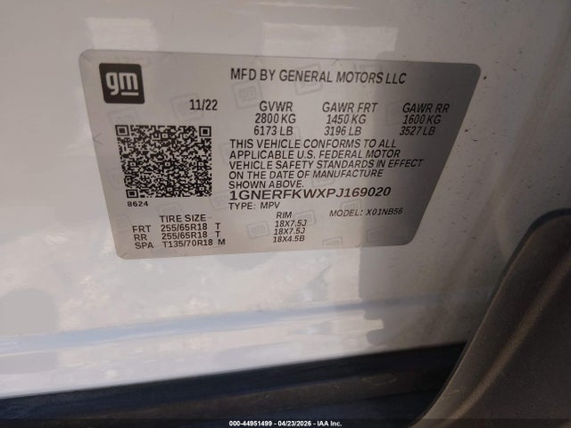 Chevrolet Traverse Fwd Ls