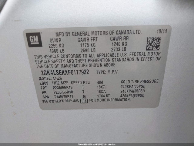 GMC Terrain Slt-1