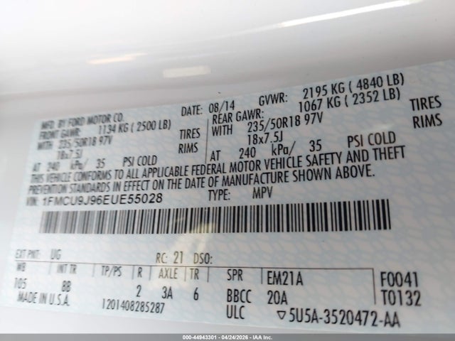 Ford Escape Titanium