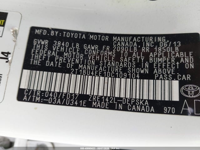 Toyota Corolla S