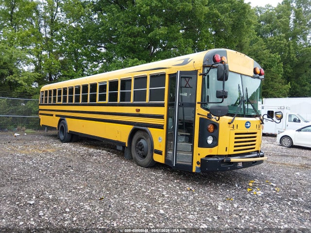 Salvage Blue Bird School Bus Transit Bus Image