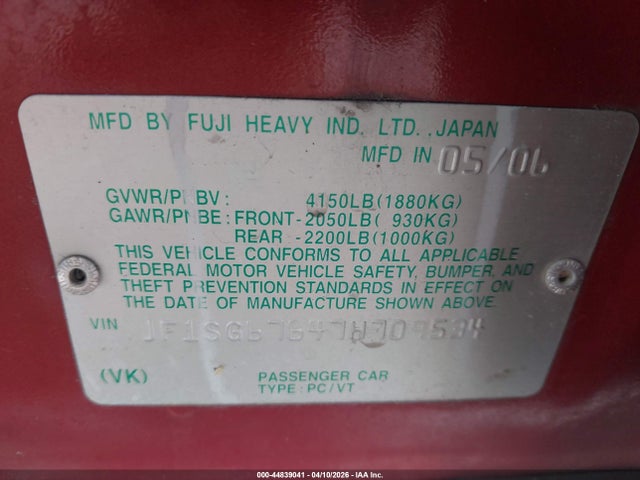 Subaru Forester 2.5x L.l. Bean Edition
