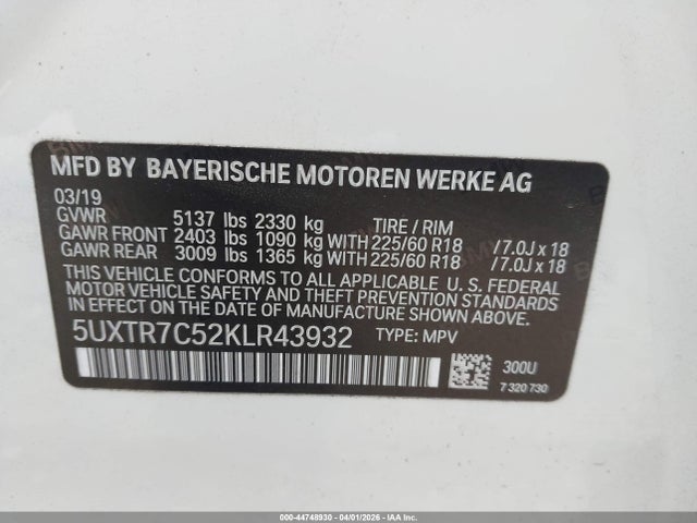 BMW X Series Sdrive30i