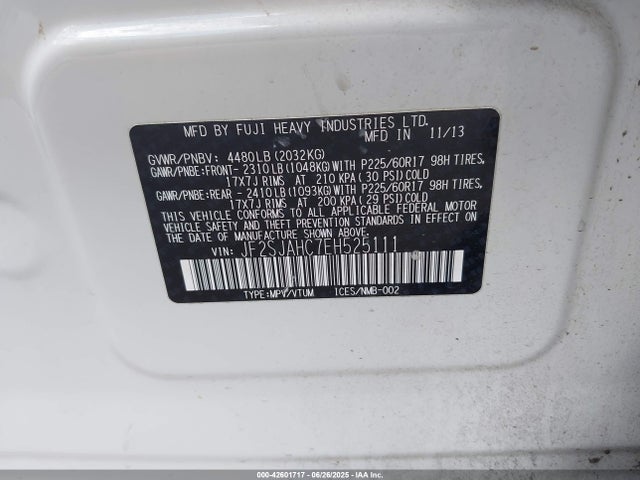 Subaru Forester 2.5i Limited