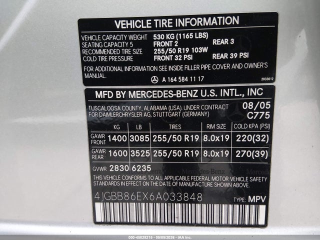 Mercedes-Benz M-Class 4matic
