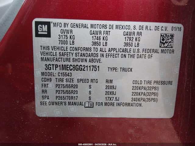 GMC Sierra 1500 Sle