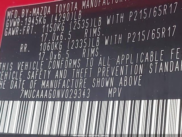 Toyota Corolla Le
