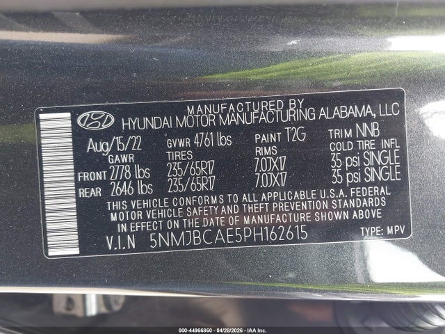 Hyundai TUCSON Sel