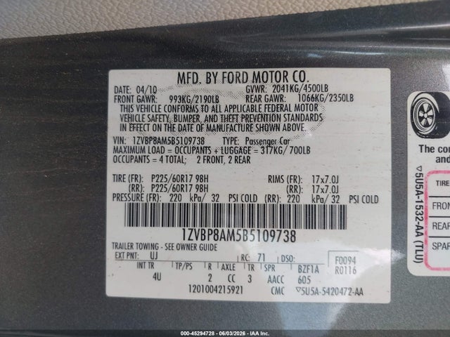 Ford Mustang V6 Premium