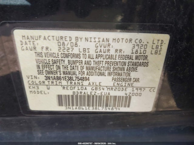 Nissan Sentra 2.0s