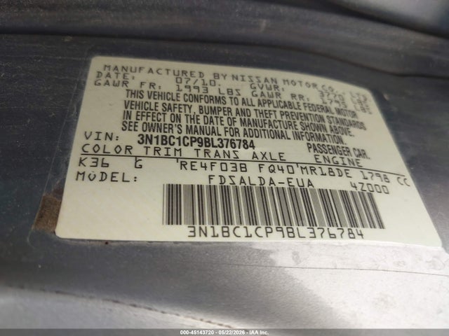 Nissan Versa 1.8s