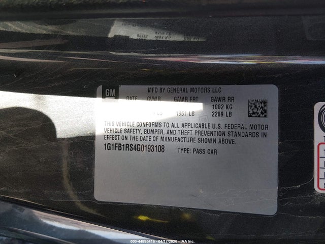 Chevrolet Camaro 1lt