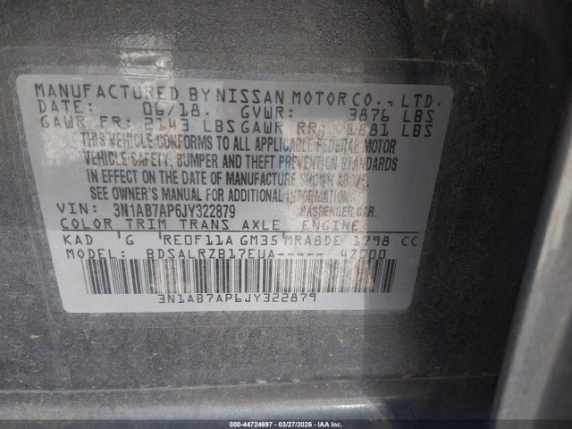 Nissan Sentra Sr