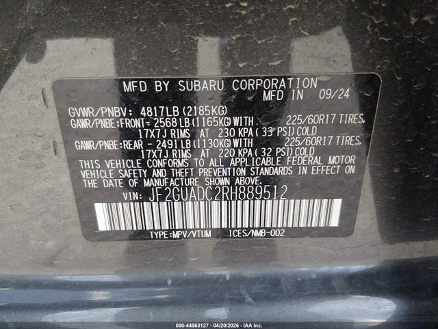 Subaru Crosstrek Premium