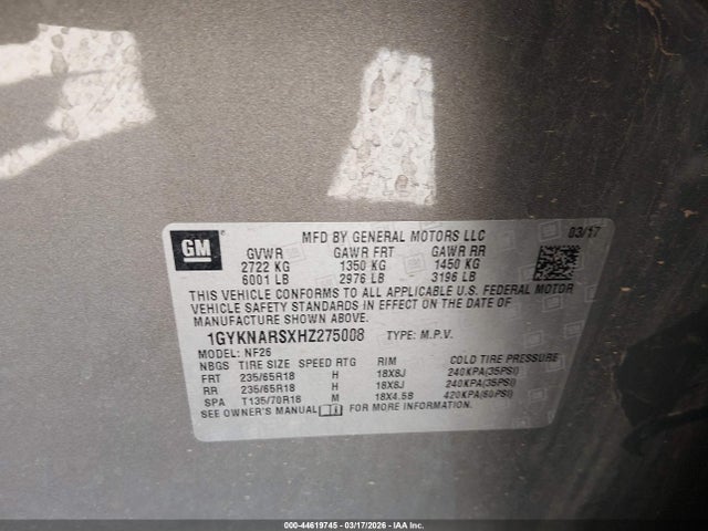 Cadillac XT5 Standard