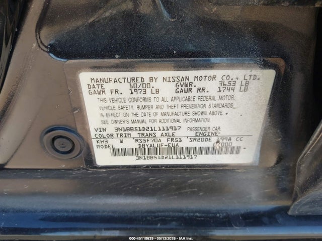 Nissan Sentra Se