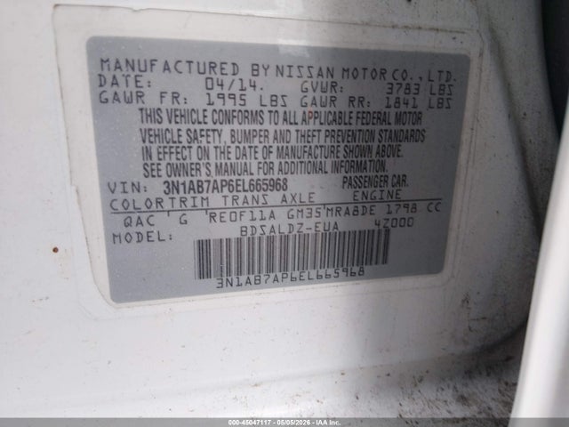 Nissan Sentra Sv