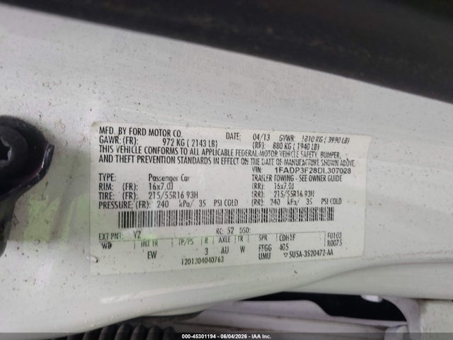 Ford Focus Se