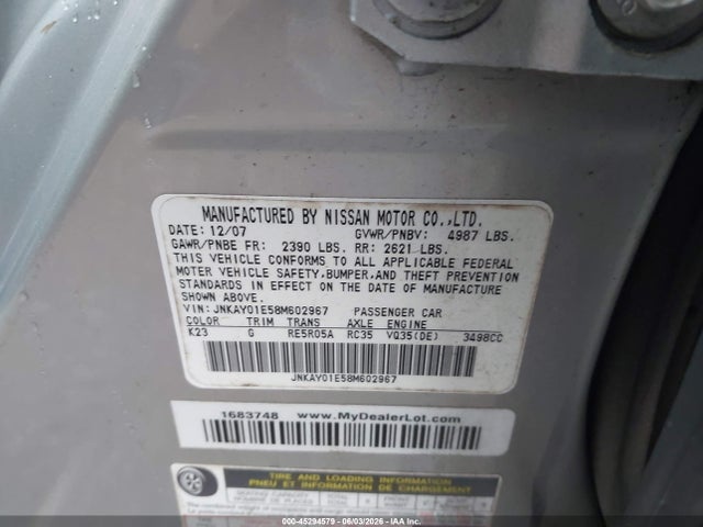 INFINITI M35