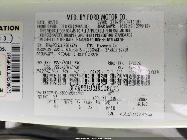 Ford Fusion Se