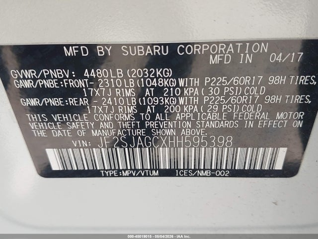 Subaru Forester 2.5i Premium