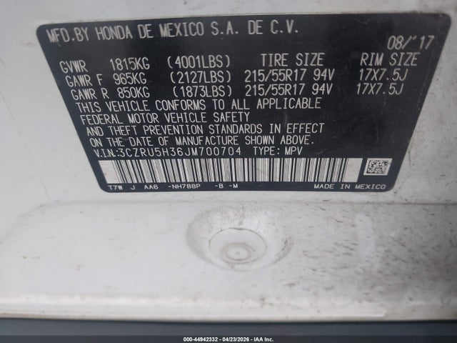 Honda HR-V Lx