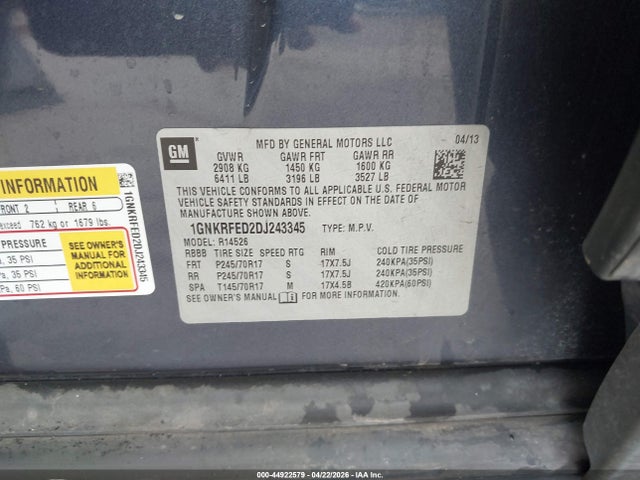 Chevrolet Traverse Ls