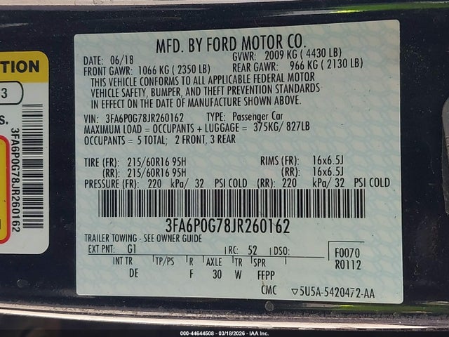 Ford Fusion S