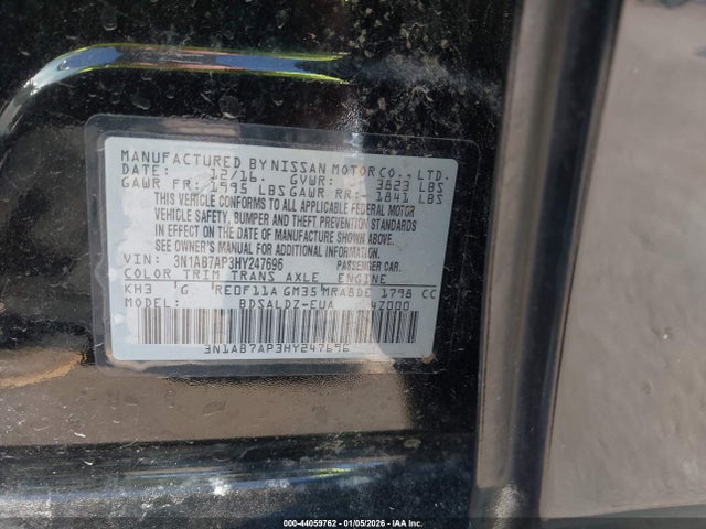 Nissan Sentra Sv