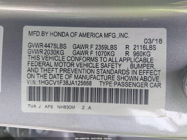 Honda Accord Sport