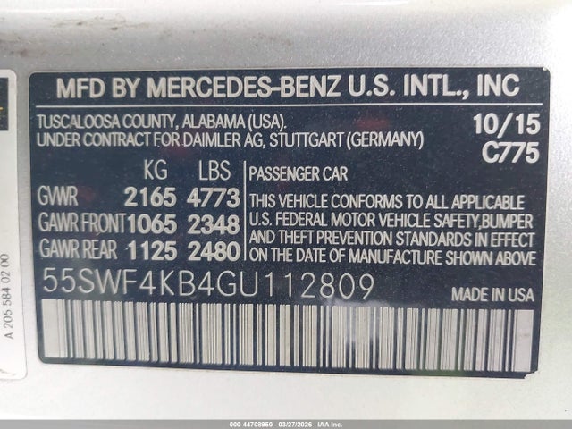 Mercedes-Benz C-Class 4matic