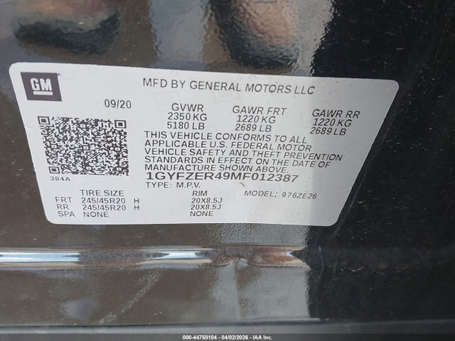 Cadillac XT4 Fwd Sport