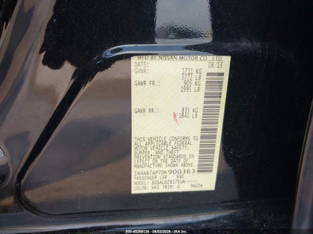 Nissan Sentra Sv