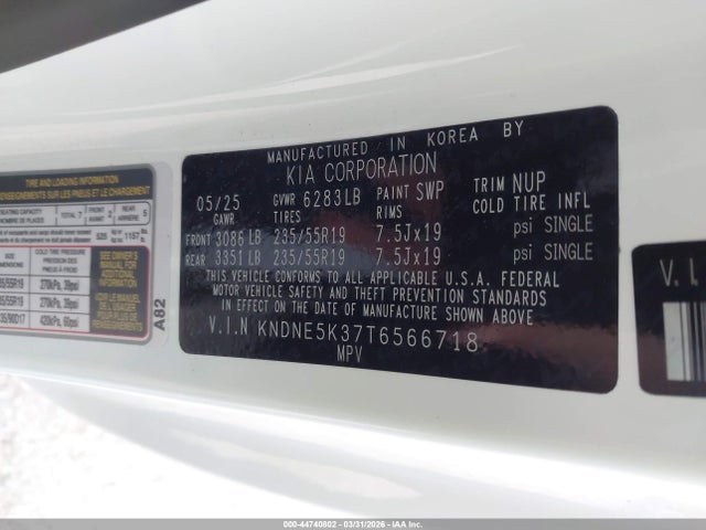 Kia Carnival Sx Prestige