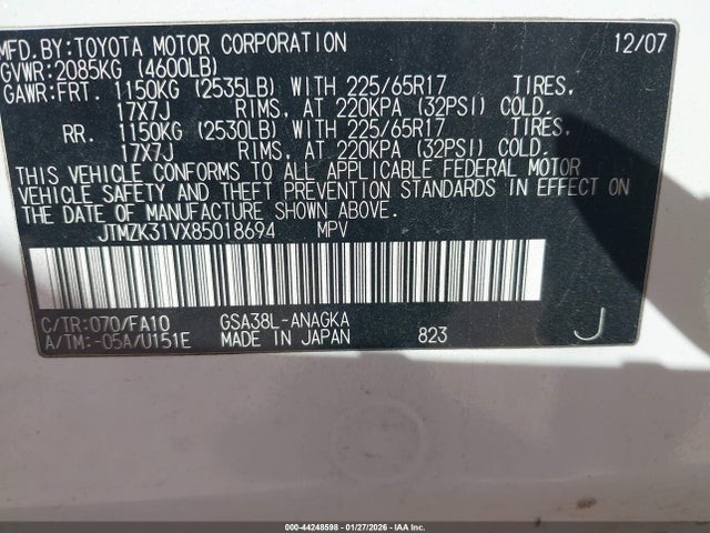 Toyota RAV4 Limited V6