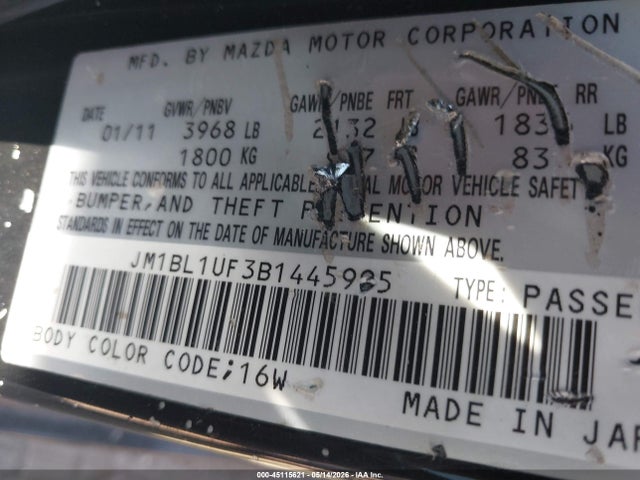 Mazda Mazda3 I Sport
