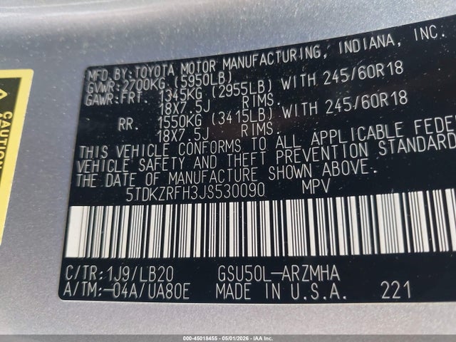 Toyota Highlander Xle