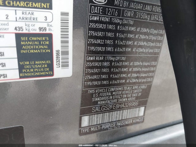 Land Rover Range Rover 5.0l V8 Supercharged